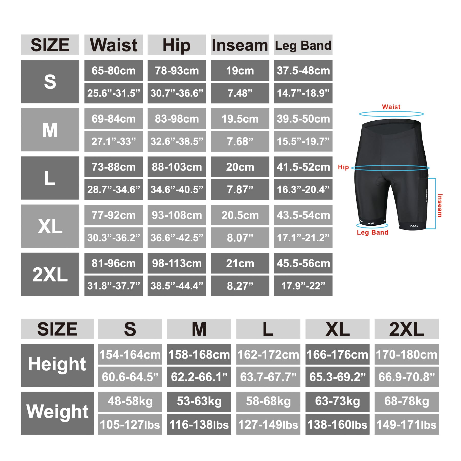 X-TIGER Short de Cyclisme pour Femmes avec Rembourrage en Gel 5D Short de Cyclisme à séchage Rapide Short de Cyclisme avec 3 Poches