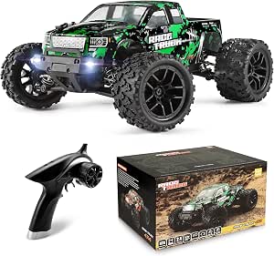 HAIBOXING 1:18 Scale All Terrain RC Car, 4WD Remote Control Off-Road Truck with Dual Batteries