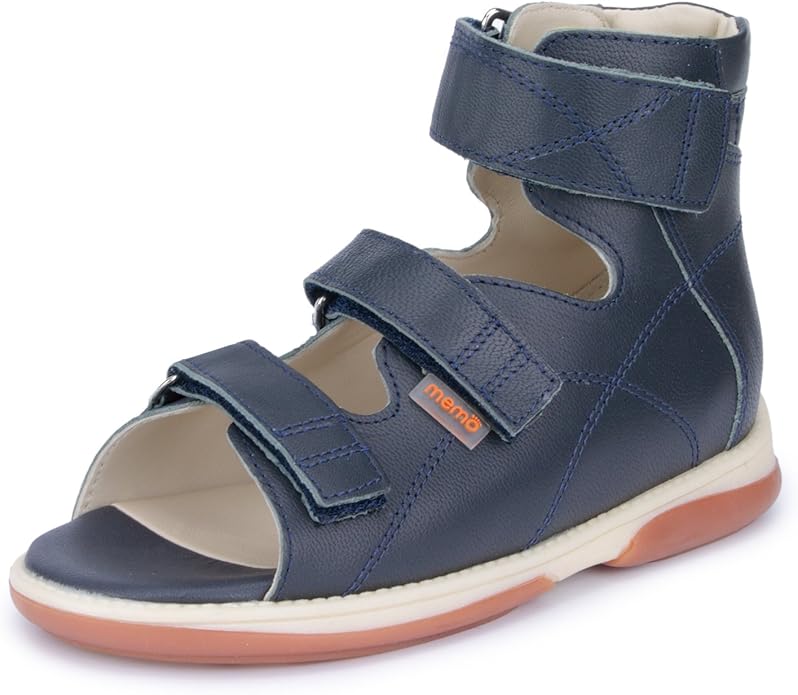 Amazon.com | Memo Helios Corrective Orthopedic High-Top Ankle Support AFO  Sandal (Little Kid/Big Kid) | Sandals