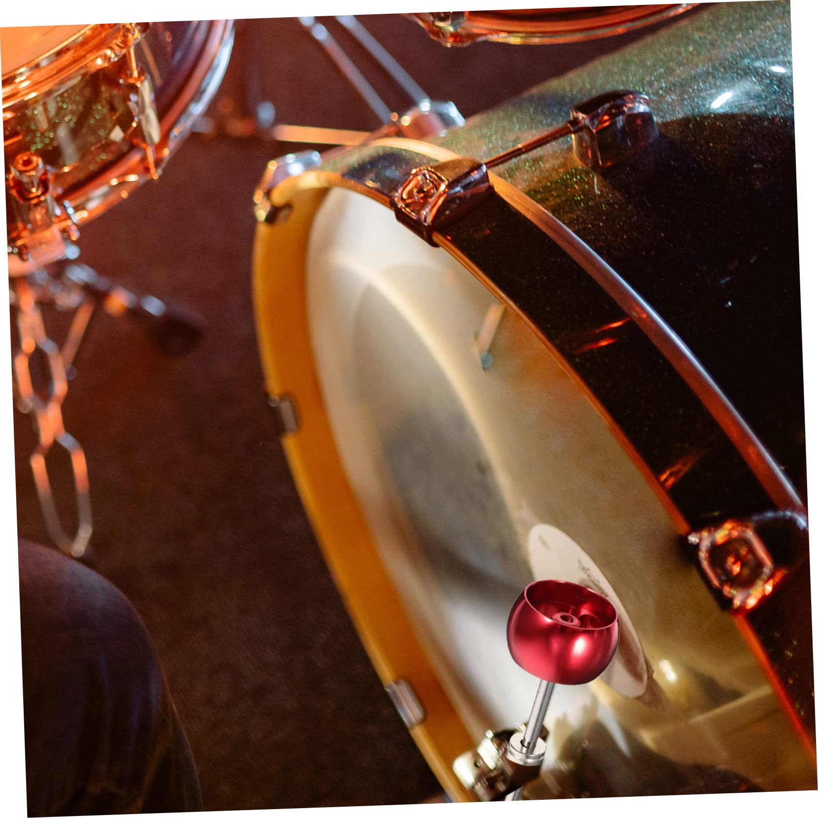 GOOHOCHY Classic Hammer Head Shape Beautiful Appearance Alloy Drum Pedal Hammers Accessory Supplies