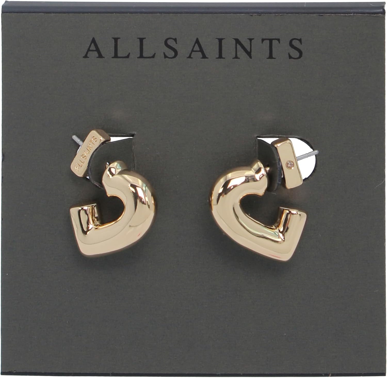 AllSaints Women's Chubby Heart Huggies