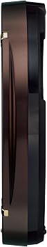 Seiko FW579B Wall Clock, Character Disney Mickey Mouse, Minnie Mouse, Radio, Analog 6 Songs, Melody, Disney Time, Brown, Metallic