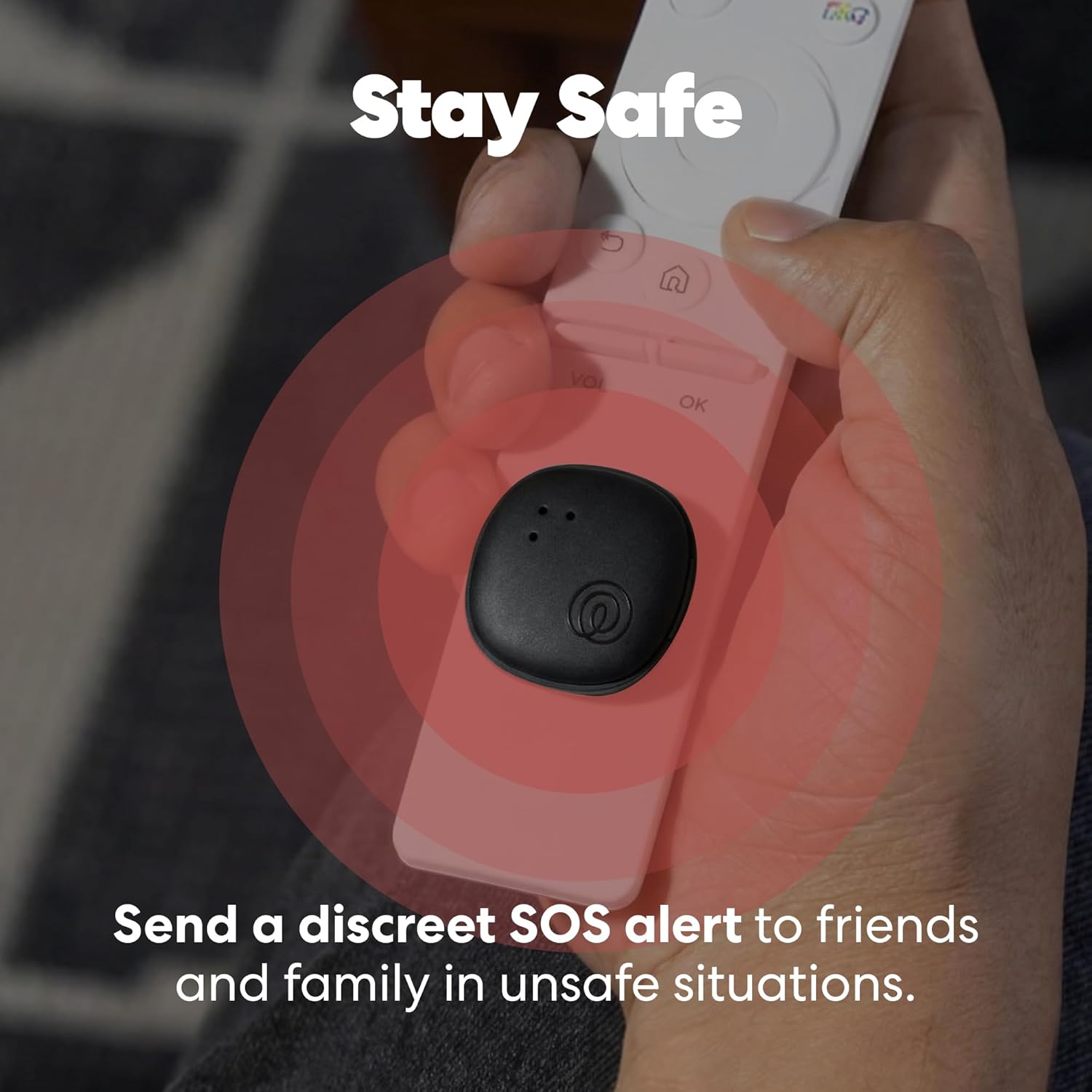 Life360 Tile Sticker - Small Bluetooth Tracker, Remote Finder and Item Locator for Bikes, Glasses and More. Both iOS and Android Compatible. Phone Finder. 2-Pack (Black) - Image 6