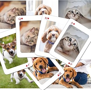 Custom Playing Cards - Personalized Friends Picture Playing Cards, Personalized Playing Cards, Boyfriends Gifts, Girlfriends Gift (1-16 Photos, 1-200 Decks or More)