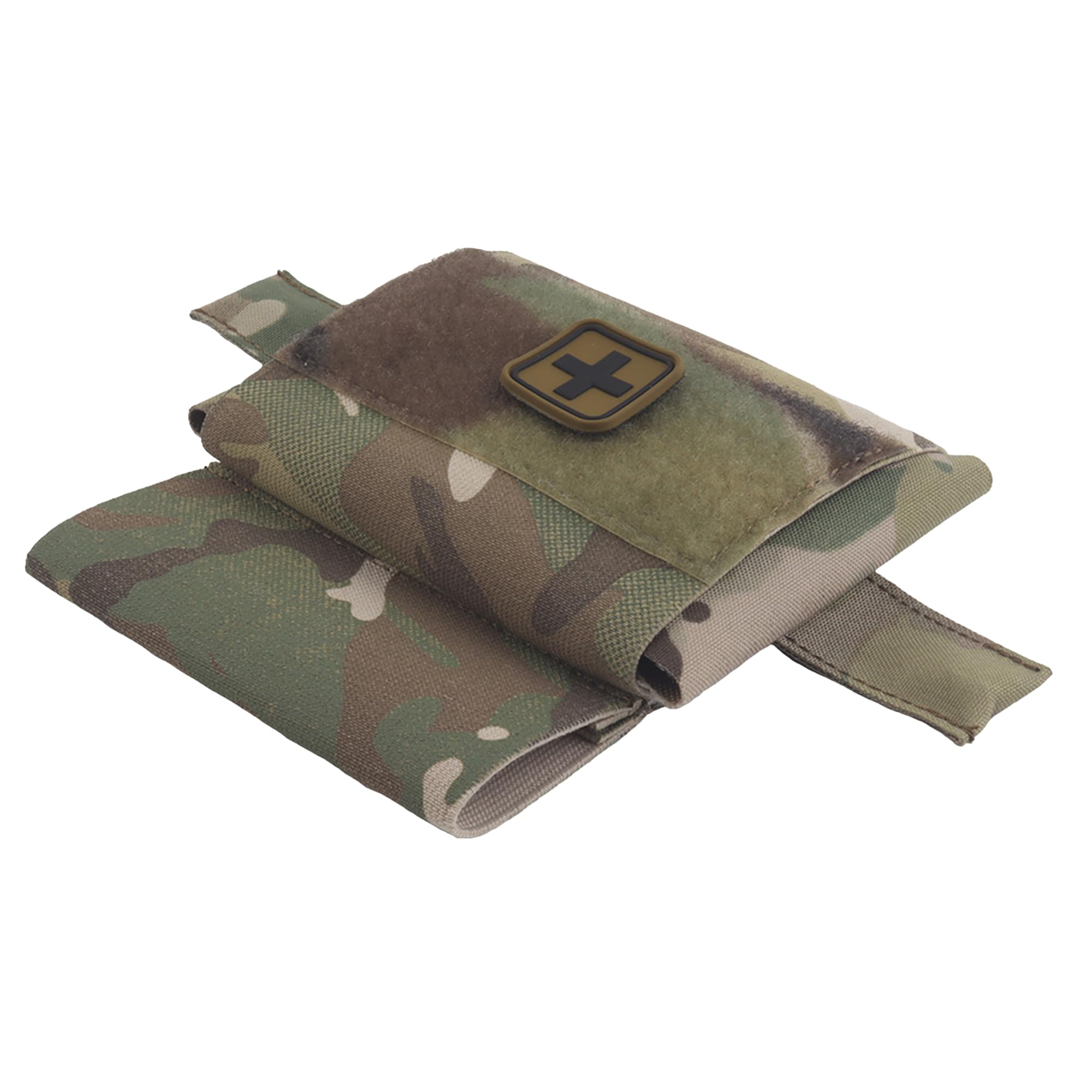 UniPro BP-80-A - Bolsa pequeña para botiquín de primeros auxilios MC, 5.5 x 3.9 x 0.8 pulgadas, compatible con Molle, ligera y portátil, bolsa IFAK para emergencias