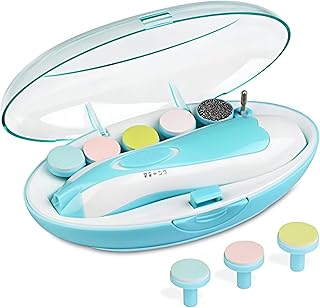 آلة مانيكير - أداة عناية بالأظافر متعددة الوظائف تتميز بلقم مثقاب متعددة وتحكم في السرعة قابل للتعديل لتنعيم الأظافر وإزالة مسامير القدم وصقل حواف الزوائد اللحمية بدقة آمنة ونابضة بالحياة