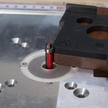 Pack of 4 Radius Jig Router Templates Corner Radius Routing Templates,Routing Rounded Corners Router Bit Templates for Woodworking Routing (8 Different Radius Set)