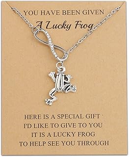 Frog Gift Lucky Frog Jewelry It Is A Lucky Frog To Help See You Through Frog Necklace Frog Stud Earring