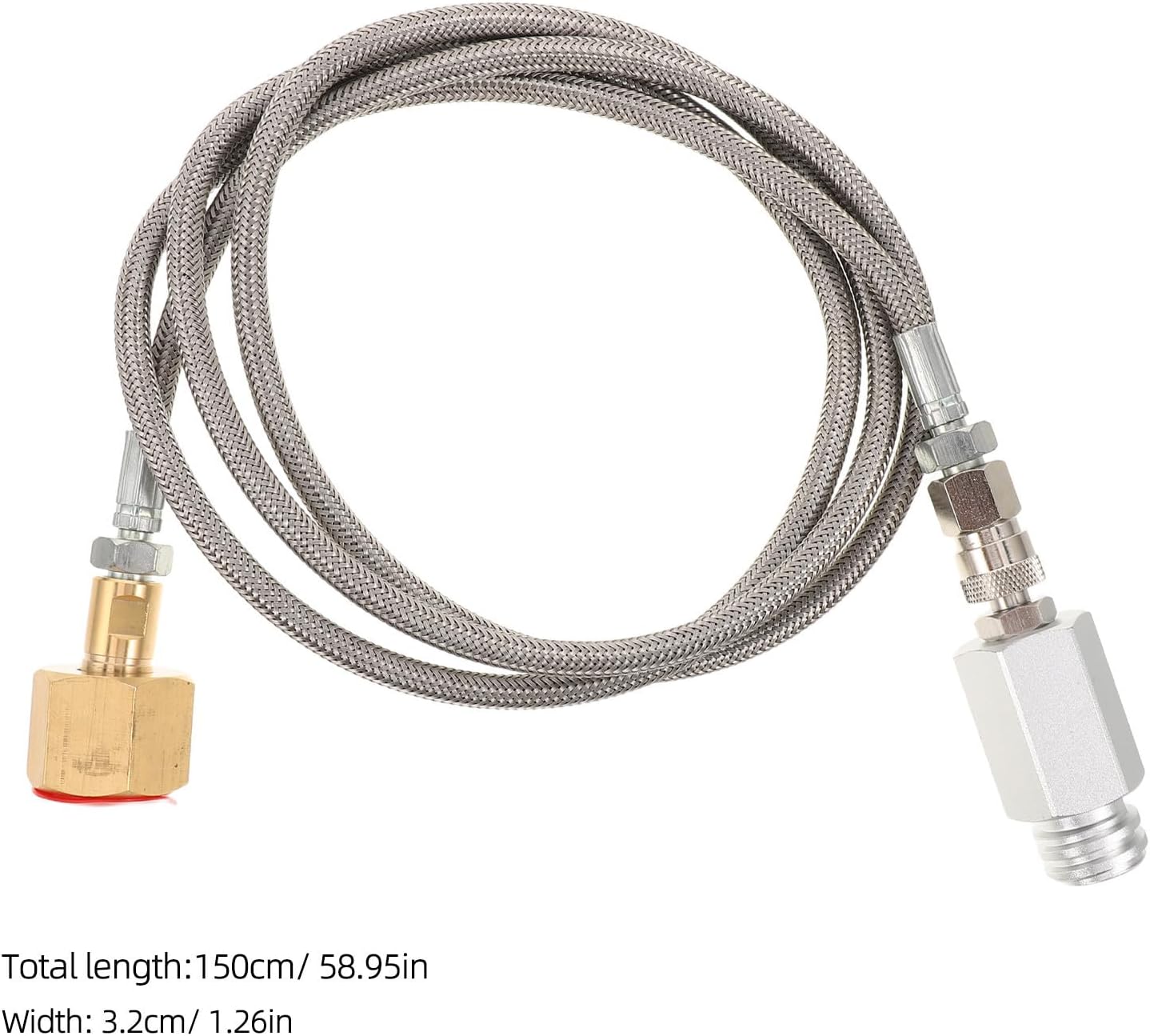 Pressure Resistant Joint for Soda Maker Machine, 60 Inch Steel