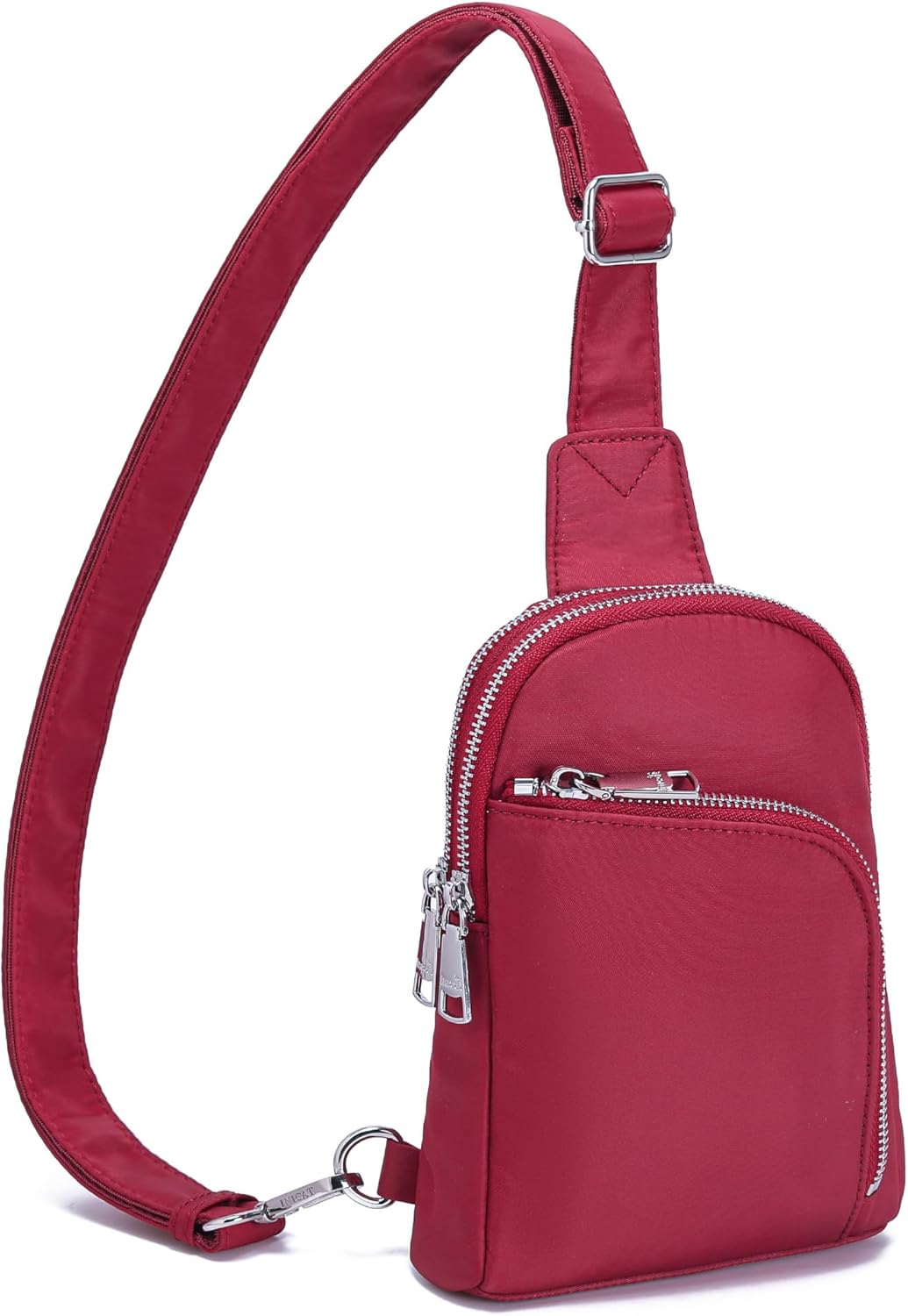 INICAT Nylon Crossbody Sling Bags For Women Small Cross Body Fanny Pack Phone Travel Purses Gifts