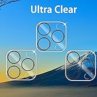 Vista 129 de 3 Pack Tempered Glass Camera Lens Protector for iPhone 12 6.1", Ultra HD, 9H Hardness, Anti-Scratch, Case Friendly, Easy to Install