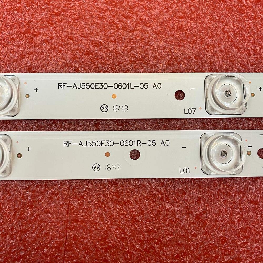 Bande de rétroéclairage LED Compatible Fit for Sharp LC-55CUG8461E LC-55CFE6352K LC-55SFE7452K LC-55CFG6241K LC-55CUG8362K LC-55CUG8362KS 55CUG8361KS