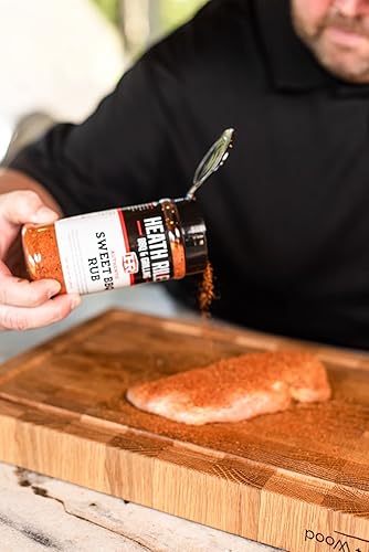 Miniatura 8 de Heath Riles - Paquete de condimentos Sweet BBQ, Honey Rub y Pecan Rub