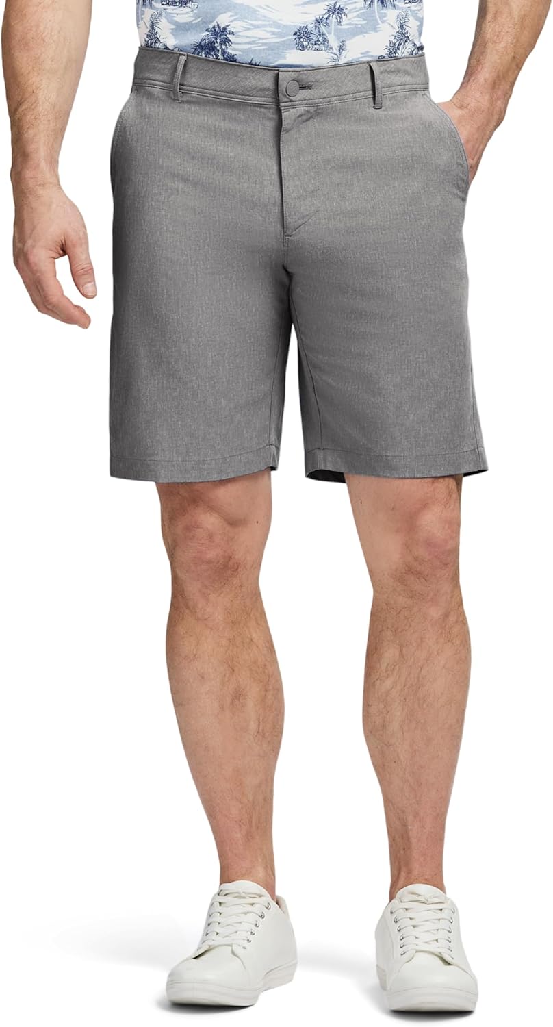 Izod Mens Saltwater Hybrid Beach Performance Short
