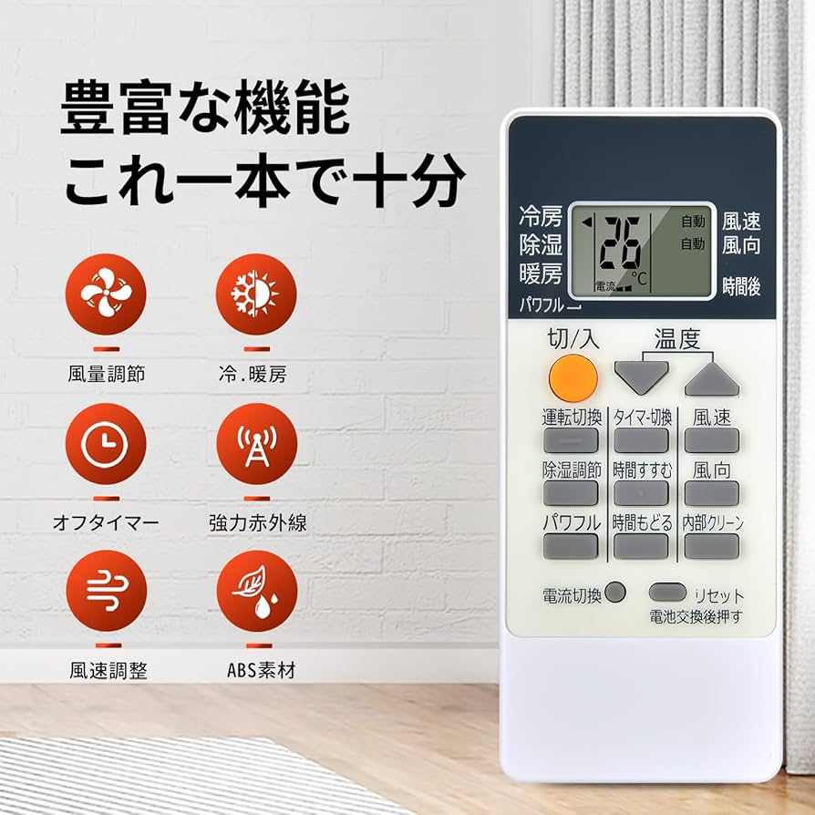 Amazon.co.jp: エアコンリモコン RH101 for MITSUBISHI 三菱リモコン