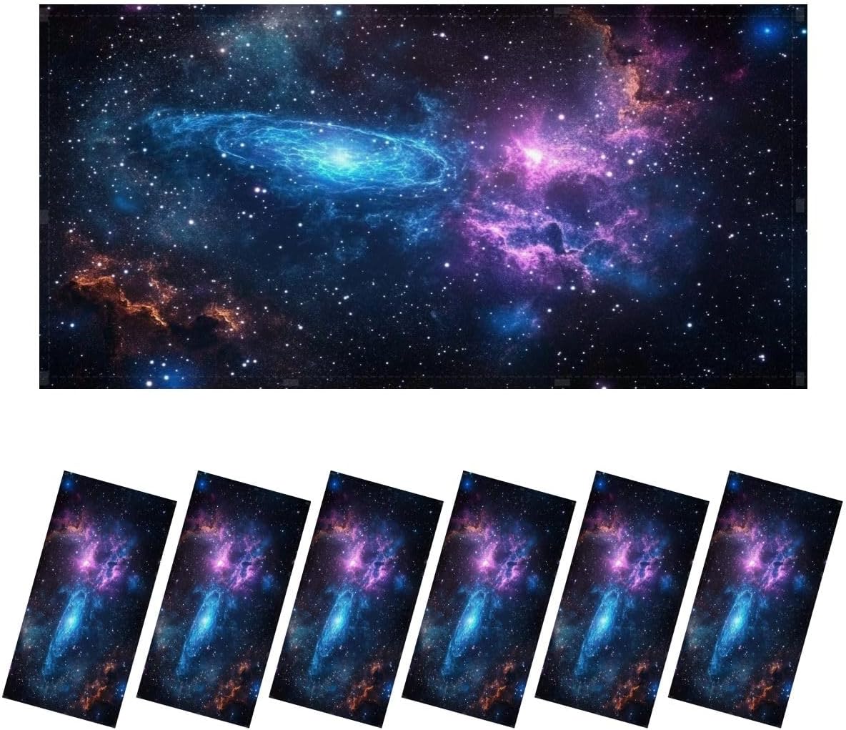 Fluorescent Light Covers for Ceiling Lights Planets Galaxy Cosmos Physical Cosmology Science Fiction Easy to Install Magnetic Light Filter for Classroom Office Hospitals School Home Decor