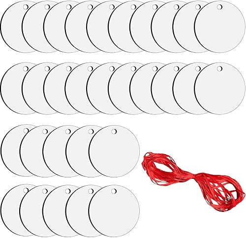 Colgantes de sublimación en blanco, colgante de sublimación personalizado de madera en blanco a granel de Halloween adornos de Navidad discos para