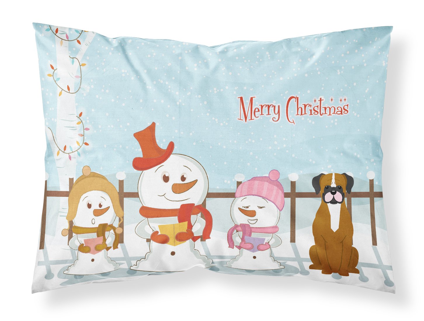 Taie d'oreiller Boxer en tissu Caroline's Treasures pour remplacer le linge de lit terne