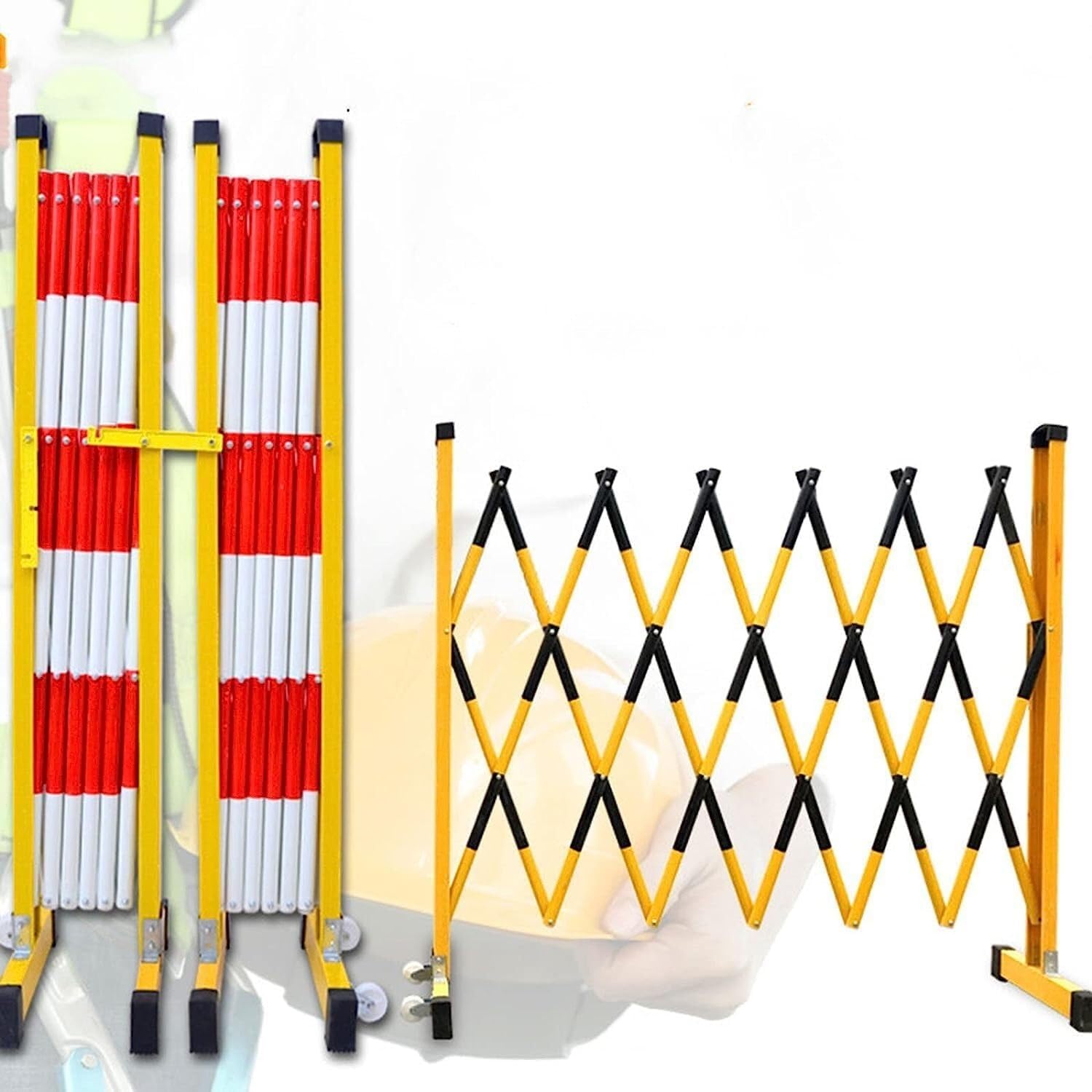 Barrière rétractable mobile de contrôle de foule pour voyageurs en gare