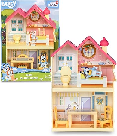 Playset Mini Bluey Home + figura articulada por sólo 19,79€ ¡¡48% de descuento!!