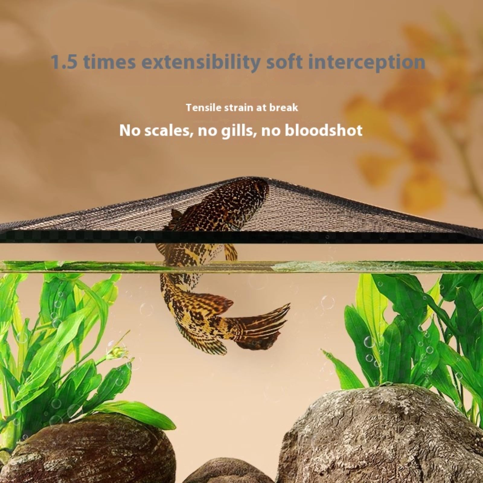 Rete Antifuga Per Acquario E Terrario - Copertura Regolabile In Nylon Per Pesci E Rettili - Foto 6