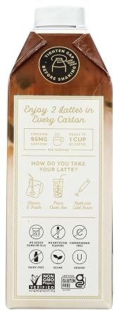Elmhurst Caramel Cashew Latte, 750 ML