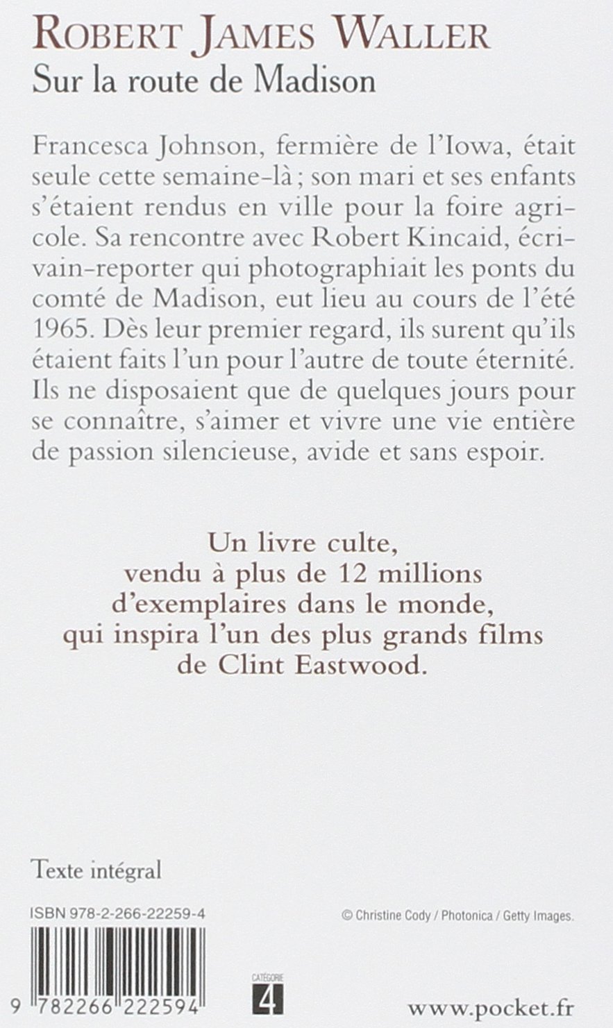 Sur La Route De Madison Histoire Vraie Amazon.fr - Sur la route de Madison - Waller, Robert James, Michel, Anne -  Livres