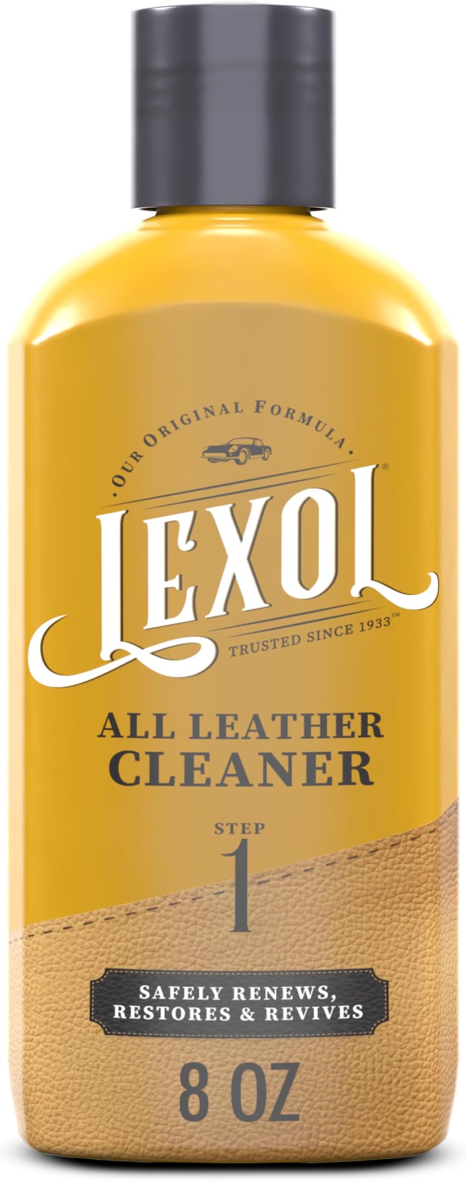 Lexol E301125500 pH-Balanced Leather Cleaner, 8 oz