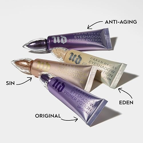 Miniatura 5 de Urban Decay Poción de imprimación de sombra de ojos, galardonada imprimación de ojos nude, aspecto de maquillaje de ojos sin arrugas, suaviza y