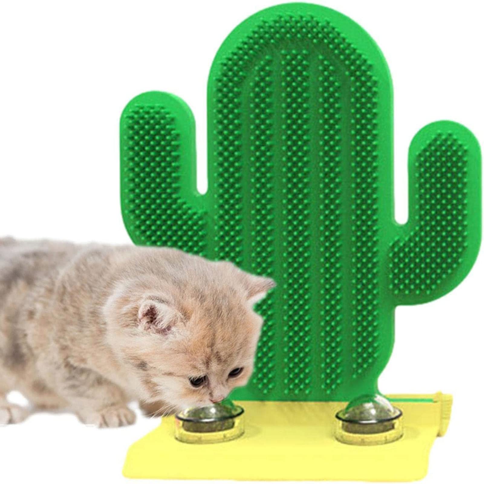 Katzen-Selbstpfleger, Katzenspielzeug, Katzenkratzer, Katzeneckenbürste, Wandkratzer-Massagegerät for Katzen, for Katzen mit langem und kurzem Fell, Kätzchen/372/2034