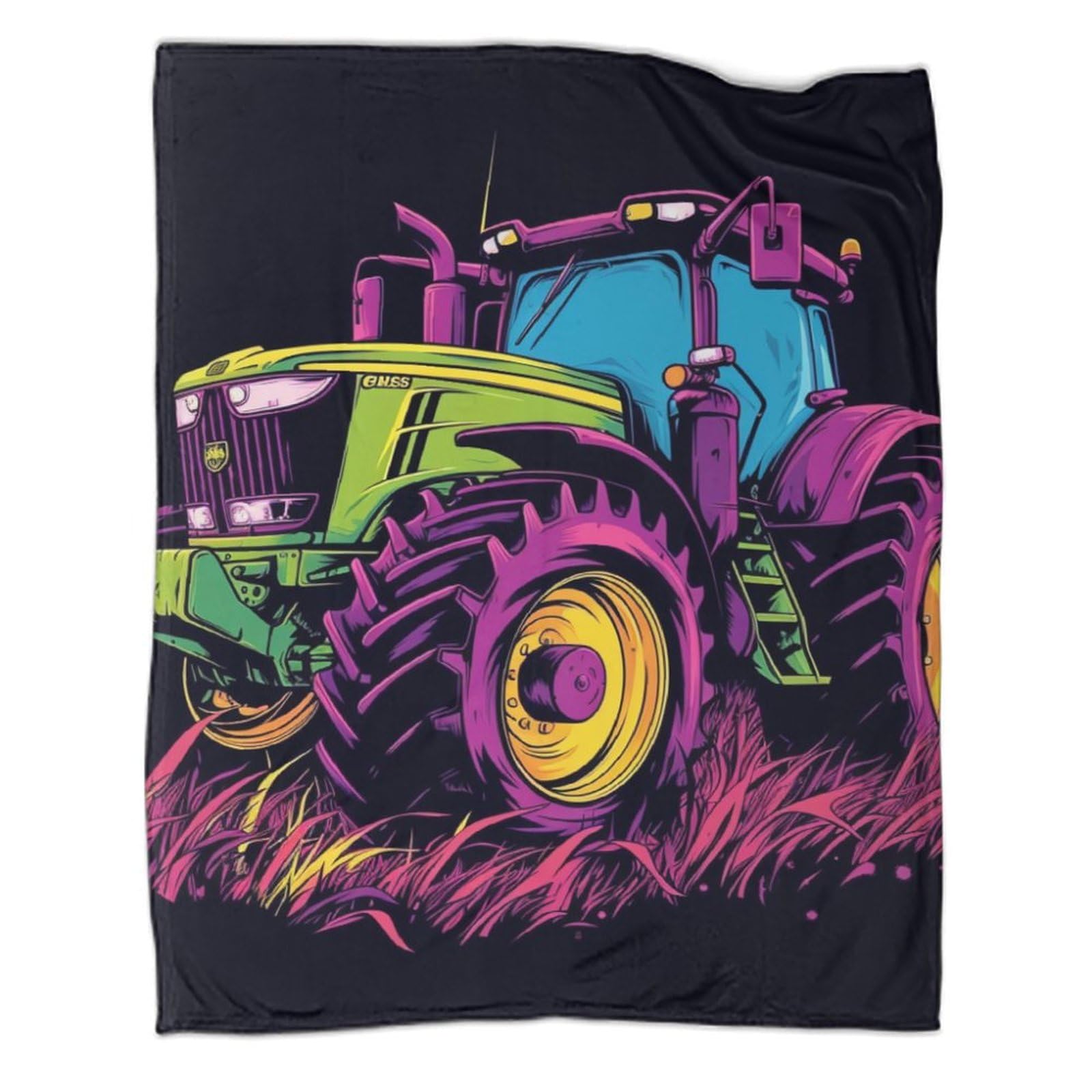 Couverture lit tracteur pour réchauffer vos soirées cocooning en famille