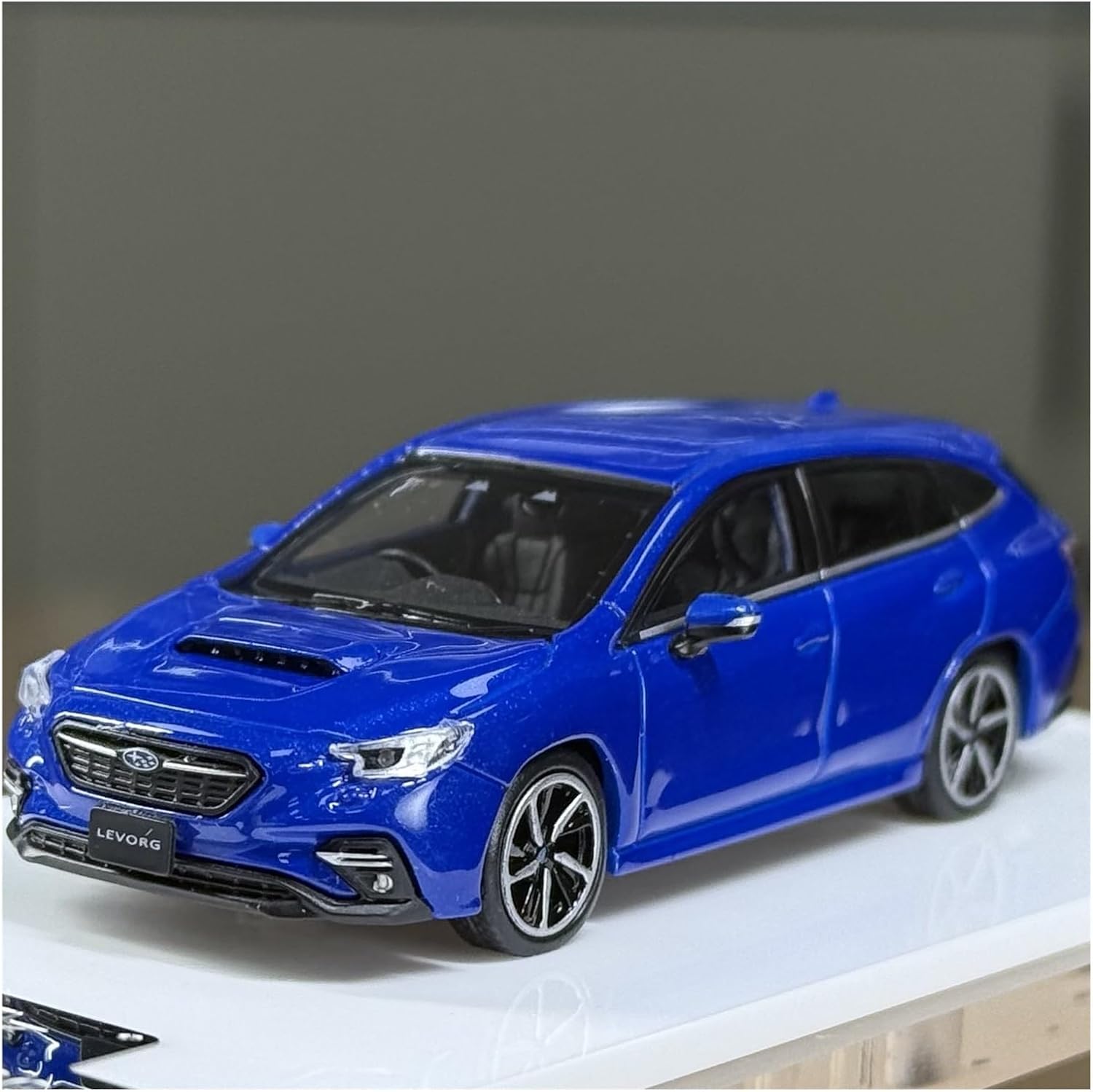 1:64 for Subaru Diecast Metal Off-Road Vehicle Model Car Toys Collectible Display Decoration Blue Vehicles