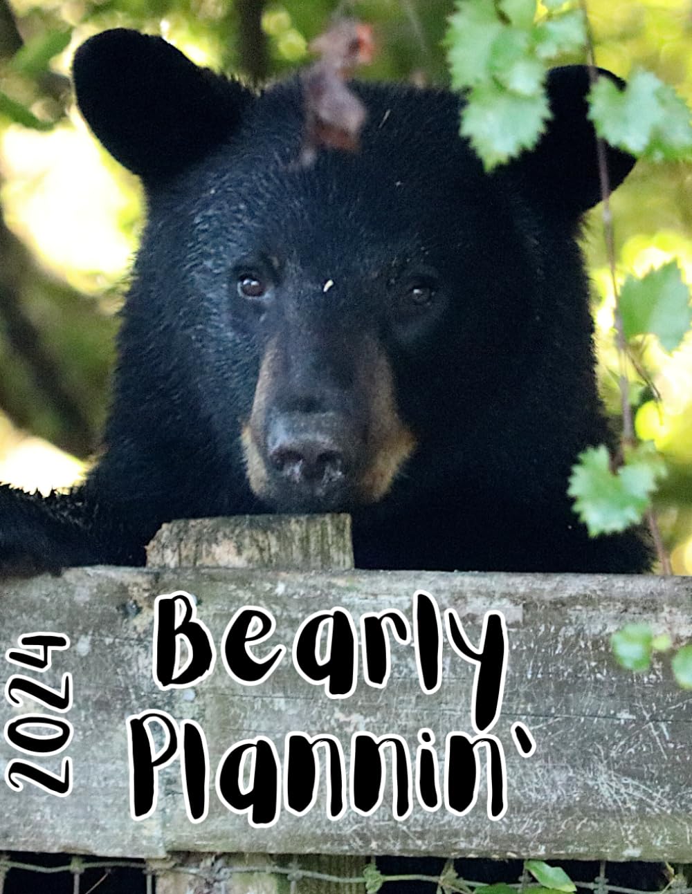 2024 Bearly Plannin' - Monthly and Weekly Planner