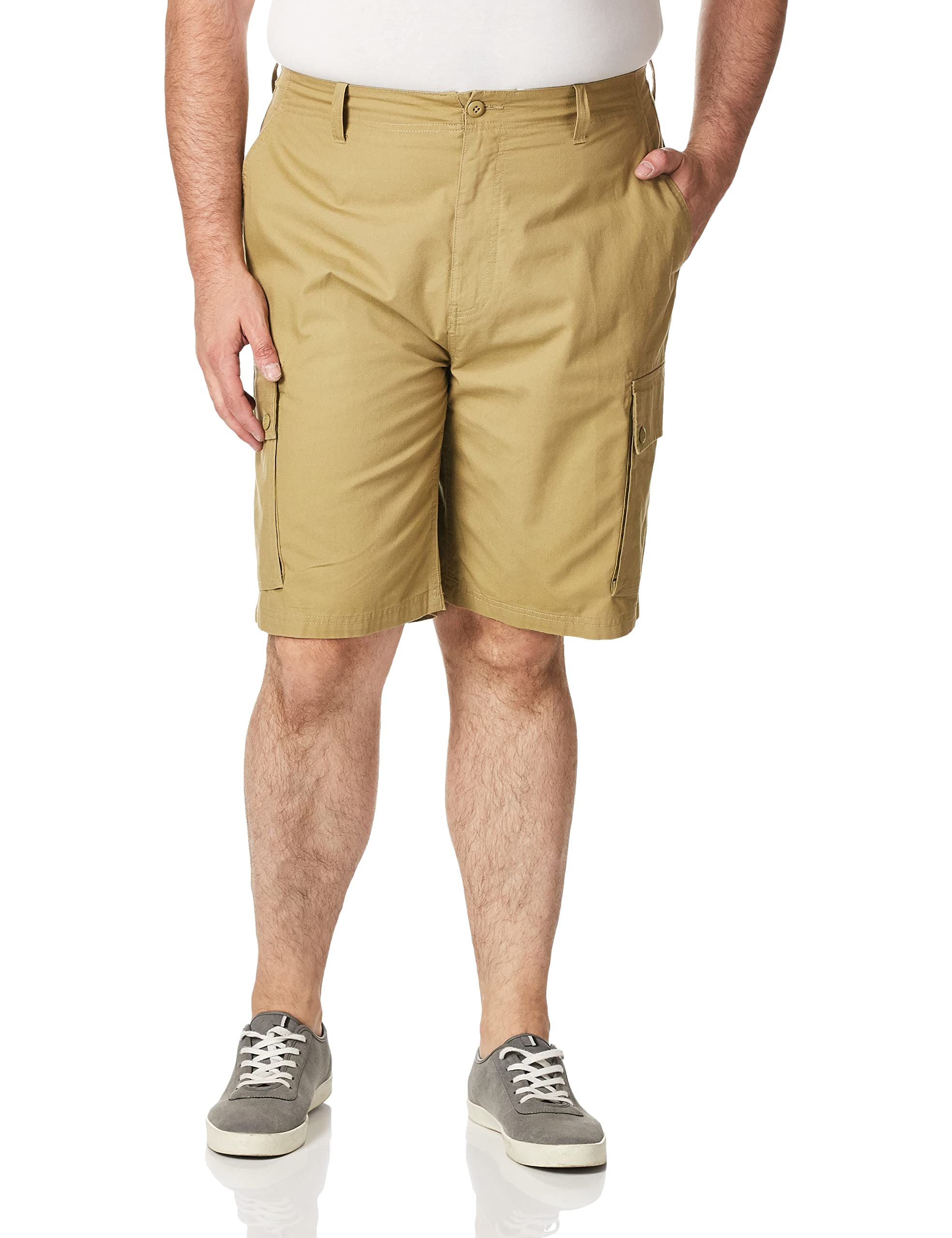 Nautica Men's Mini Ripstop Twill Cargo Short, Tuscan Tan, 42