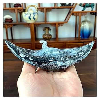 魚のガラスオブジェ RustSakae . ひとつひとつ丁寧に作られたクラゲのガラスオブジェ