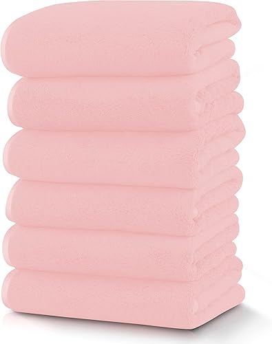 Vista 24 de TENSTARS - Toallas de mano para baño con dobladillo de seda, secado rápido, toalla absorbente de microfibra ultrasuave para baño, fitness, gimnasio