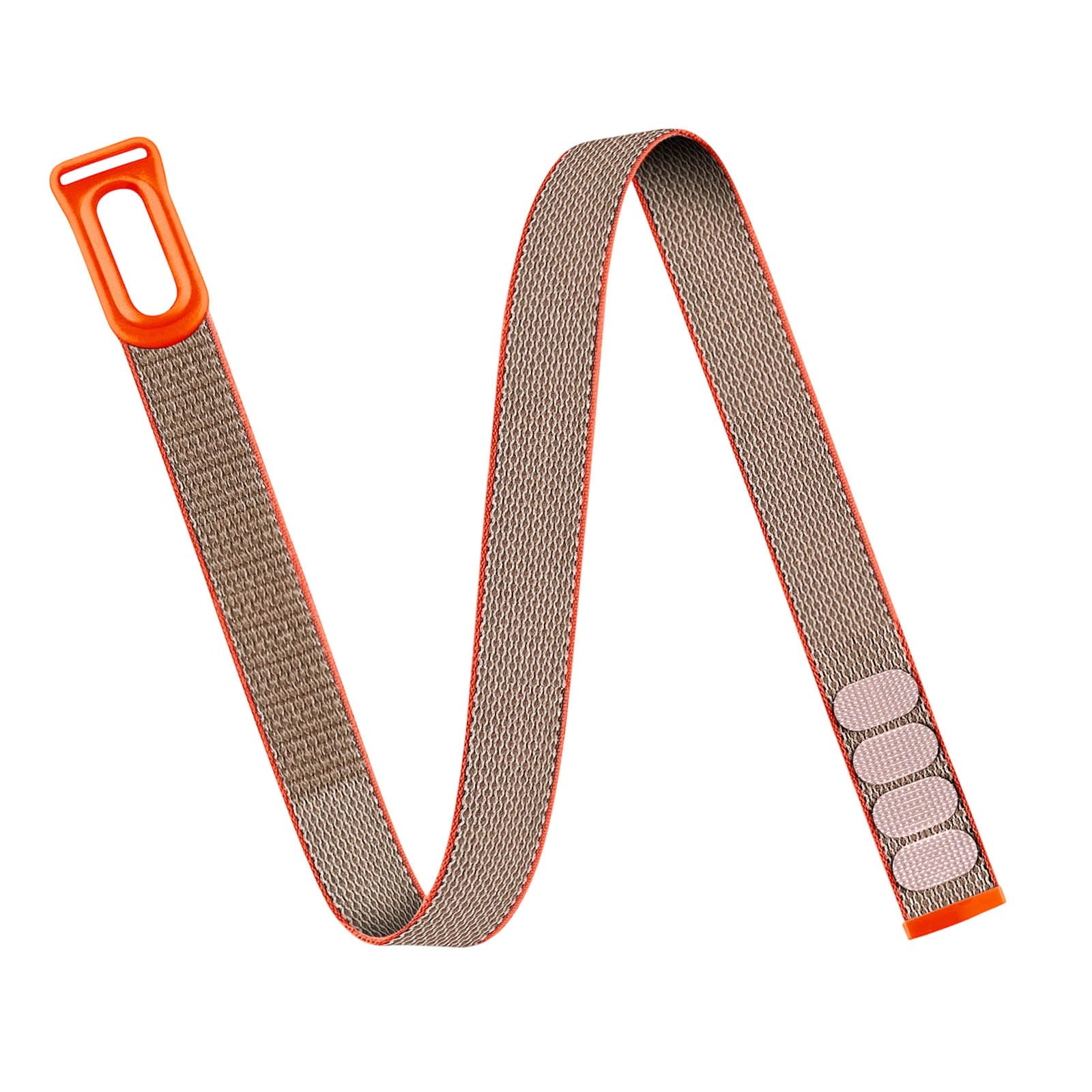 Strap for Google Fitbit Air Bicep Band, Adjustable Elastic Woven Sport Straps for Men Women, Replacement Nylon Bicep Arm Bands for Running Gym Strength Training Training (Orange, M (430mm/16.9 in))