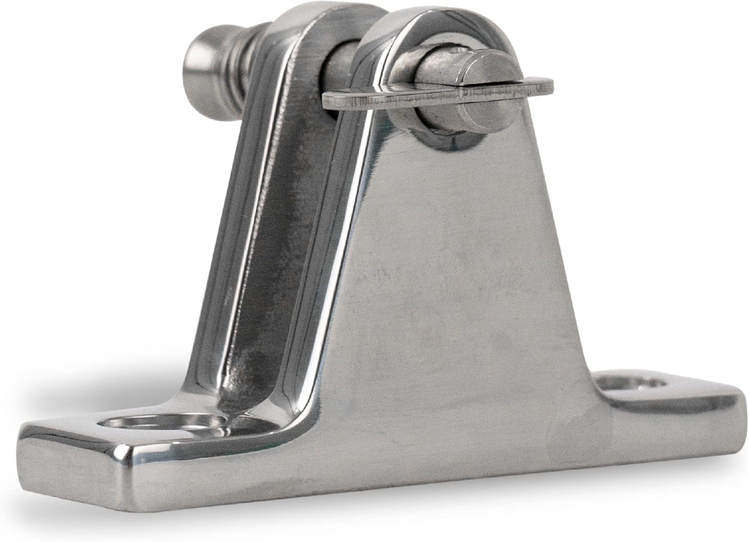 Five Oceans Bimini Top Hardware - Marine Bimini Top 90 Degree Deck Hinge with Removable Pin, Heavy-Duty AISI316 Stainless Steel Bimini Top Mounting Hardware - FO1671