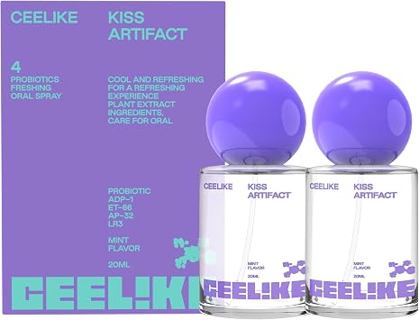 Oral Spray Fresh Breath, Dual Cooling Experience & Convenient On-the-Go Design Perfect for Freshening Breath Anywhere, Anytime 2 count