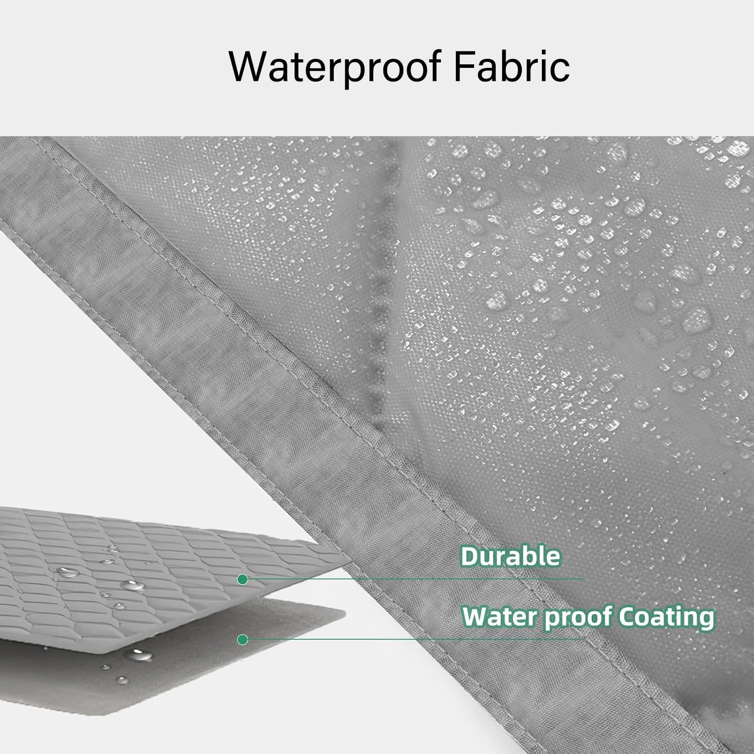 Magnetic Thermal Insulated Door Curtain for Winter Fits Door Size 36" x 96" Thicker Oxford Fabric Temporary Door Insulation Cover Upgraded Oxford Cloth Polyester Fiberfill(Grey)