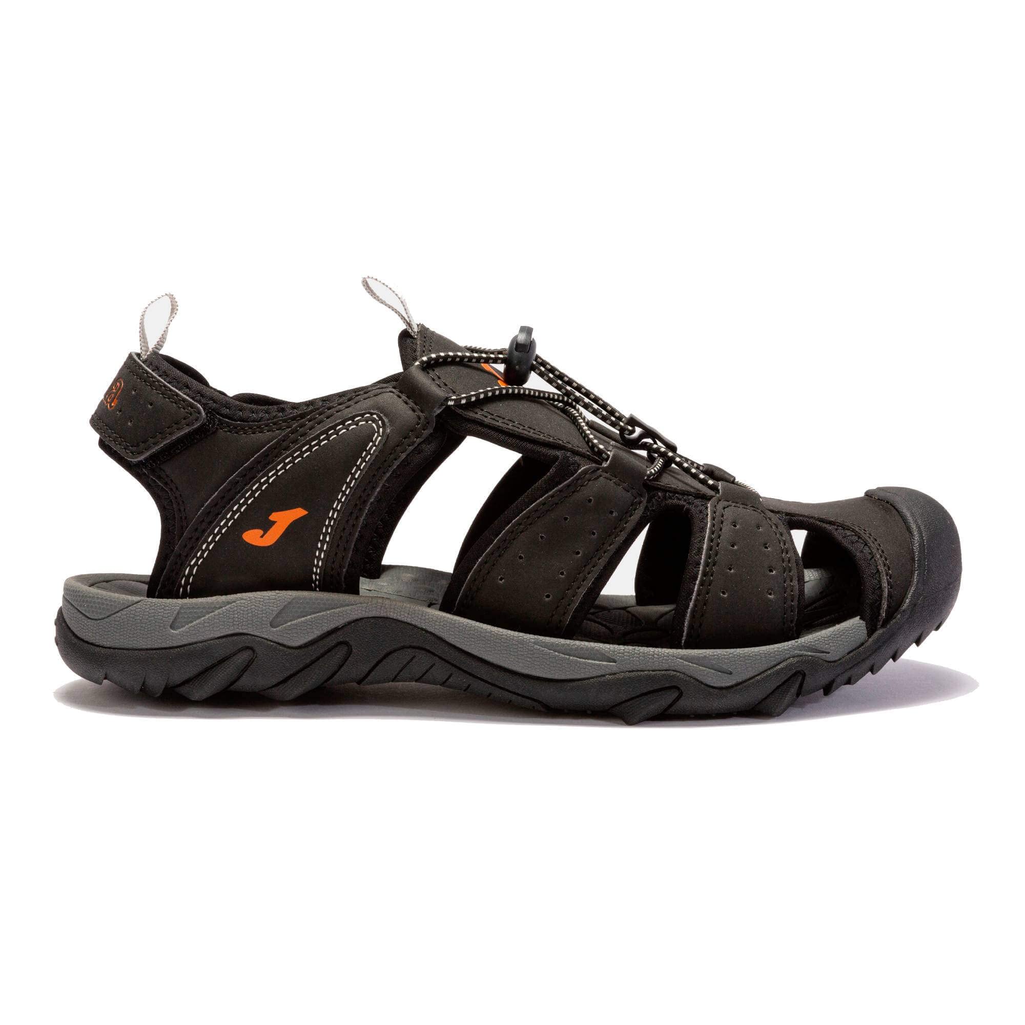 Joma S.GEA Men Sandalia Deportiva Hombre Tipo Trail (Negro, Numeric_43)