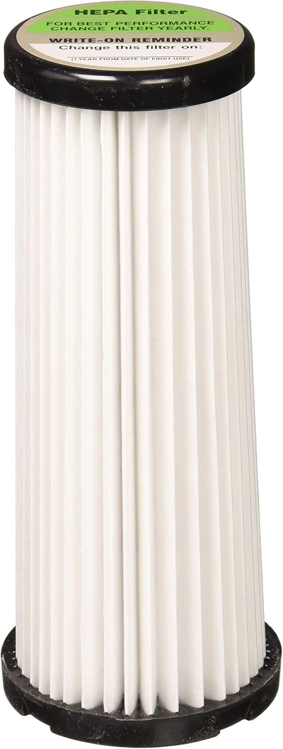Product image of Dirt Devil Vacuum Filter for Breeze, Jaguar, and Featherlite and More Bagless Upright Vacs, Type F1, Hepa Filtration, Part # 3JC0280000, Dirt Devil Vacuum Filters Replacement