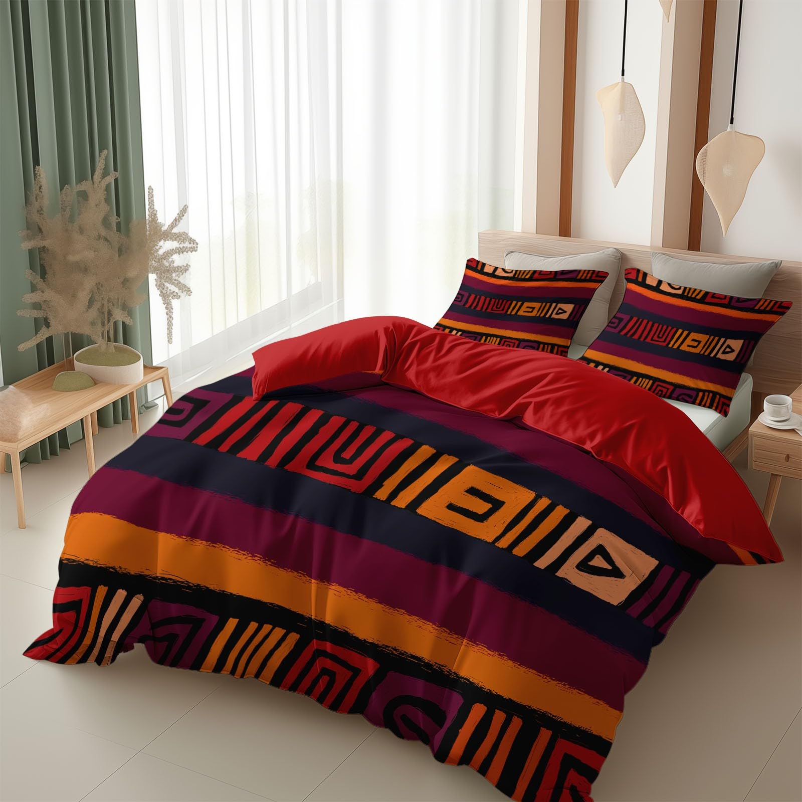 Housse de couette 260x240 avec fermeture éclair pour changer votre parure de lit sans effort