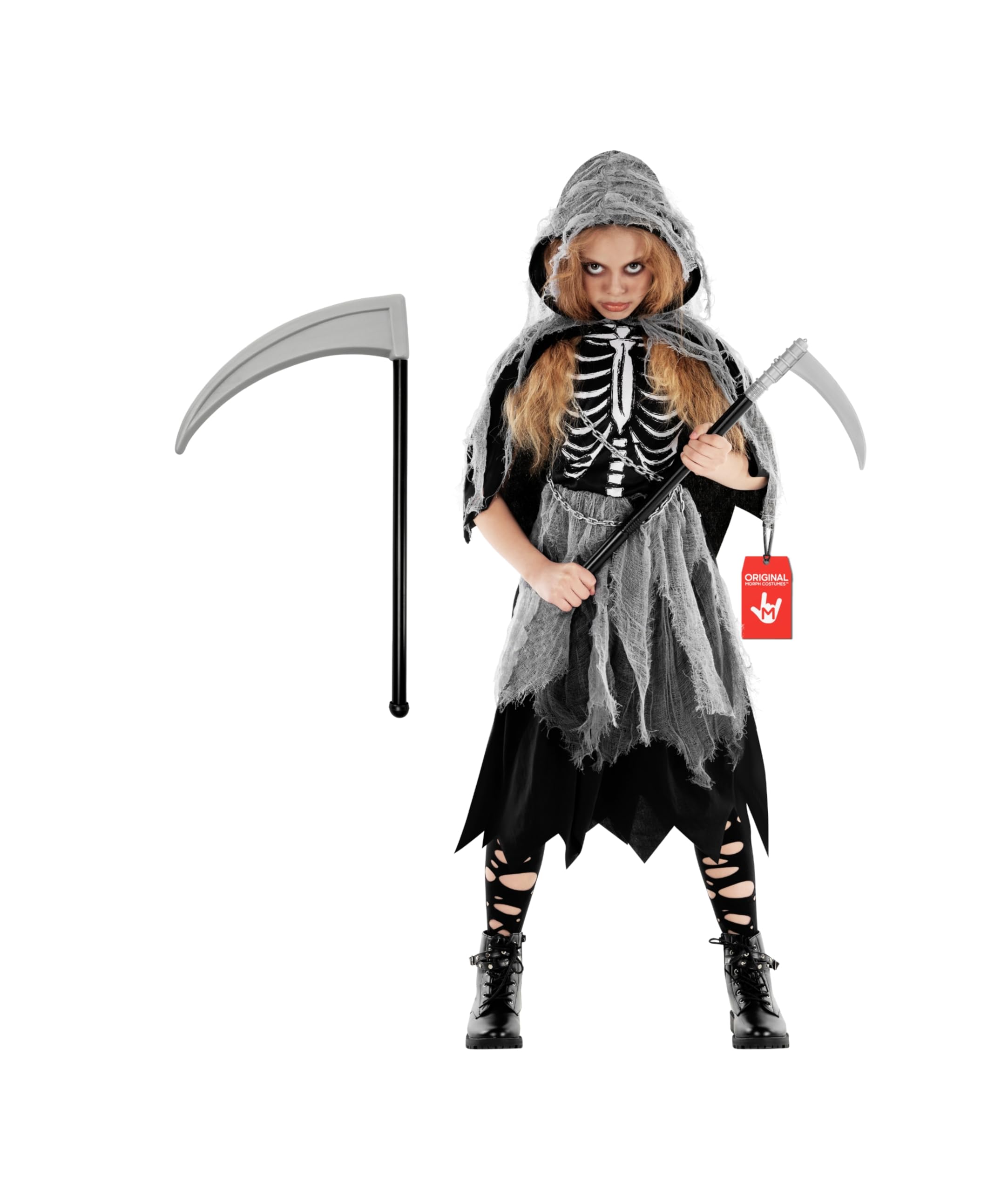 Costume Zombie Bambini, 3pcs Scheletro Zombie Halloween, Per Bambini Ragazzi e Feste A Tema Carnevale Cosplay