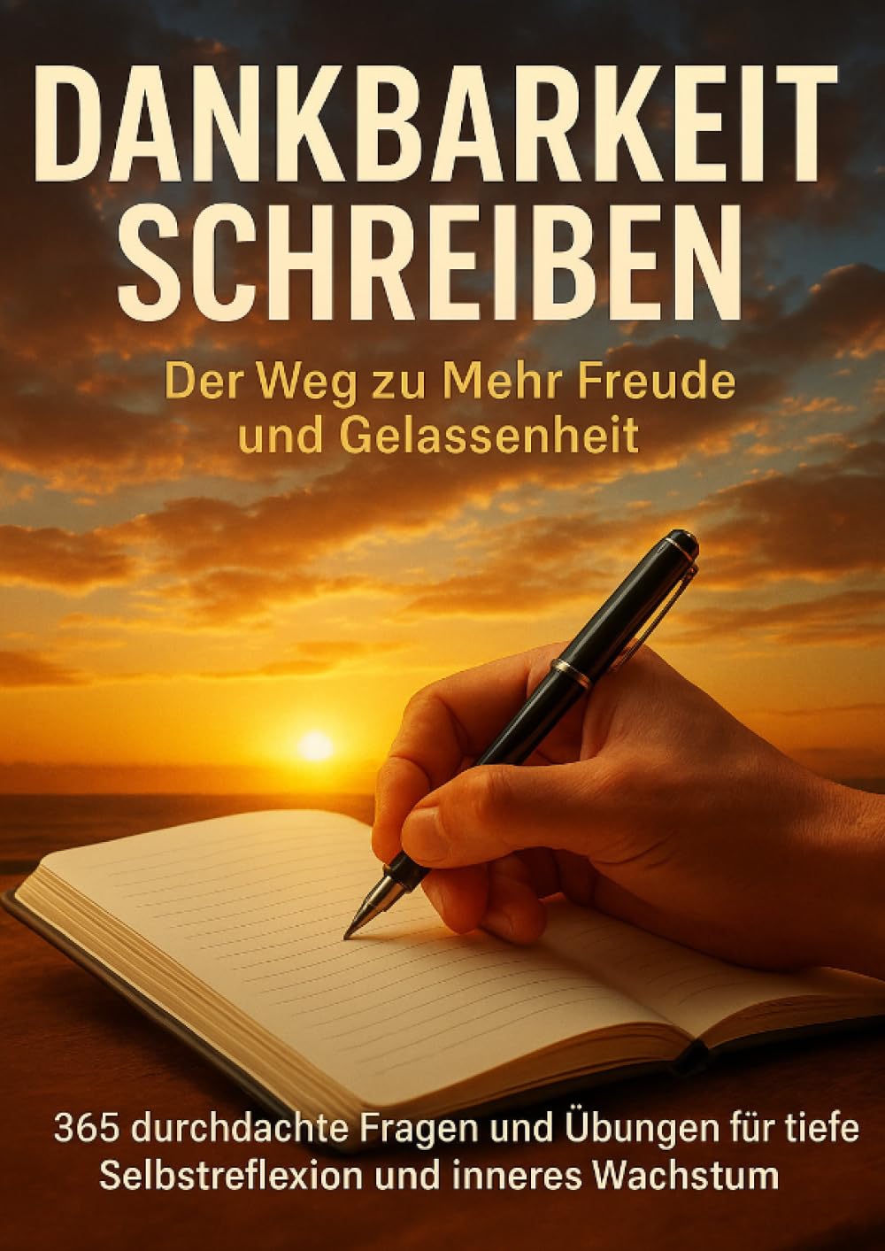 Dankbarkeit Schreiben: Der Weg zu Mehr Freude und Gelassenheit: 365 durchdachte Fragen und Übungen für tiefe Selbstreflexion und inneres Wachstum