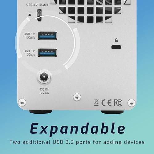 Miniatura 5 de OWC Mercury Elite Pro Dual USB-C de 8 TB con concentrador de 3 puertos