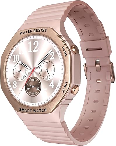 Miniatura 8 de Reloj inteligente para mujer con pantalla táctil de 1.32 pulgadas, Bluetooth, llamadas, reloj inteligente para mujer, rastreador de fitness,