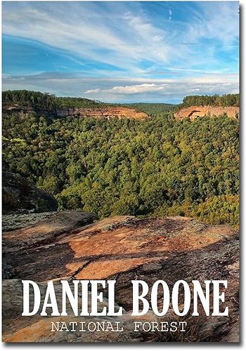 Daniel Boone National Forest - Imán para nevera de Kentucky, tamaño 2.5 x 3.5 pulgadas