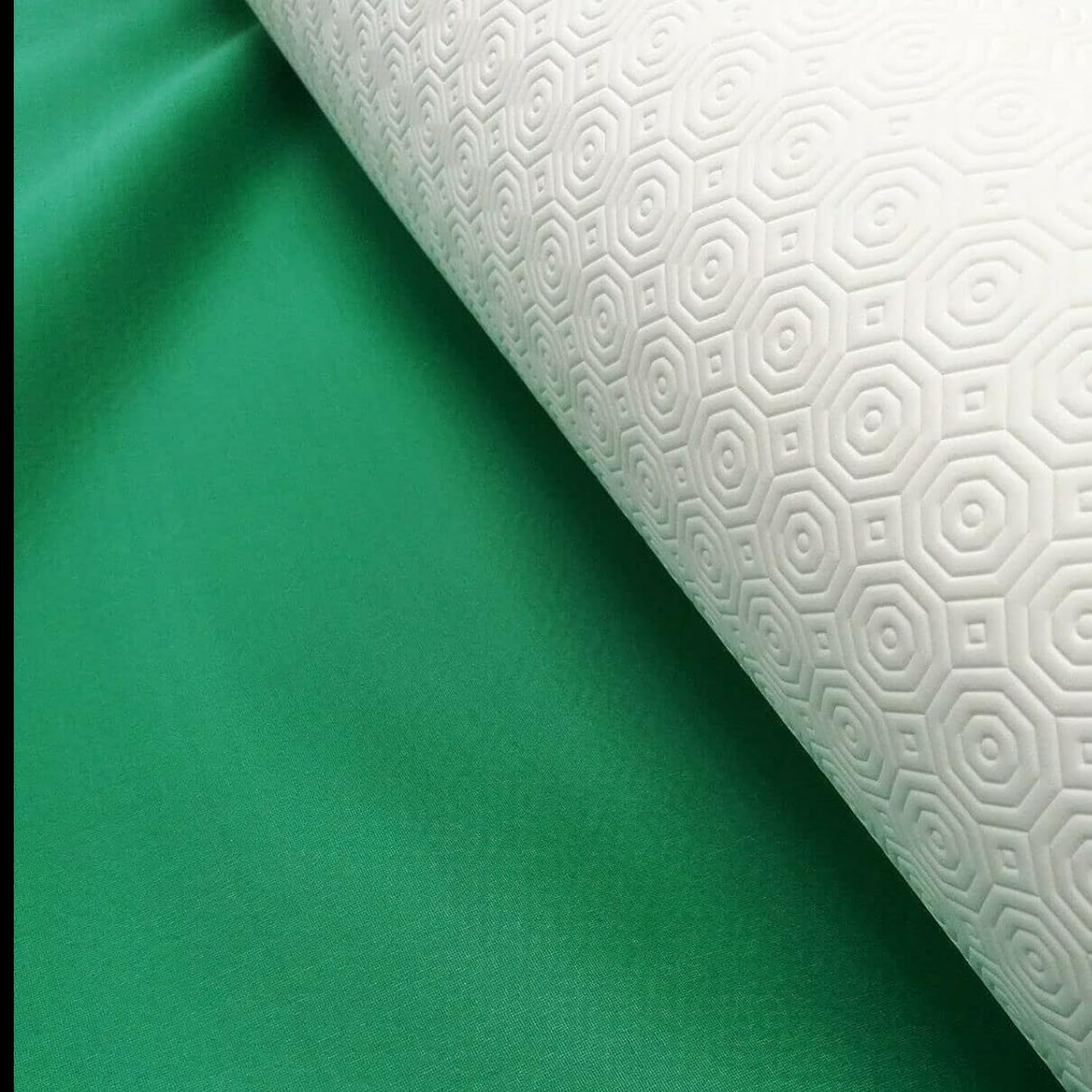 Sicignano 20 mt Tovaglia Copritavolo Verde PVC Gommato Antiscivolo h 140 cm