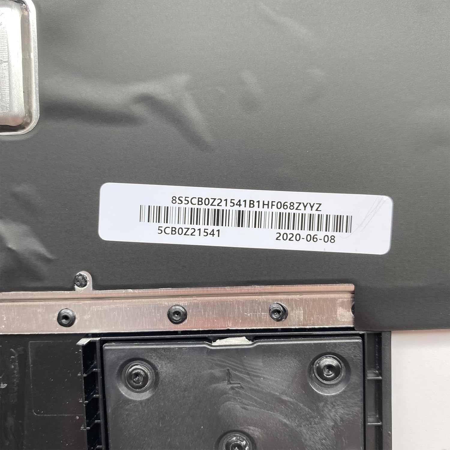 Replacement for Lenovo 300e Chromebook 2nd Gen AST 82CE Laptop Upper Top Cover Case Palmrest Non-Backlight Keyboard Assembly Part Not-Camera 5CB0Z21541 Black